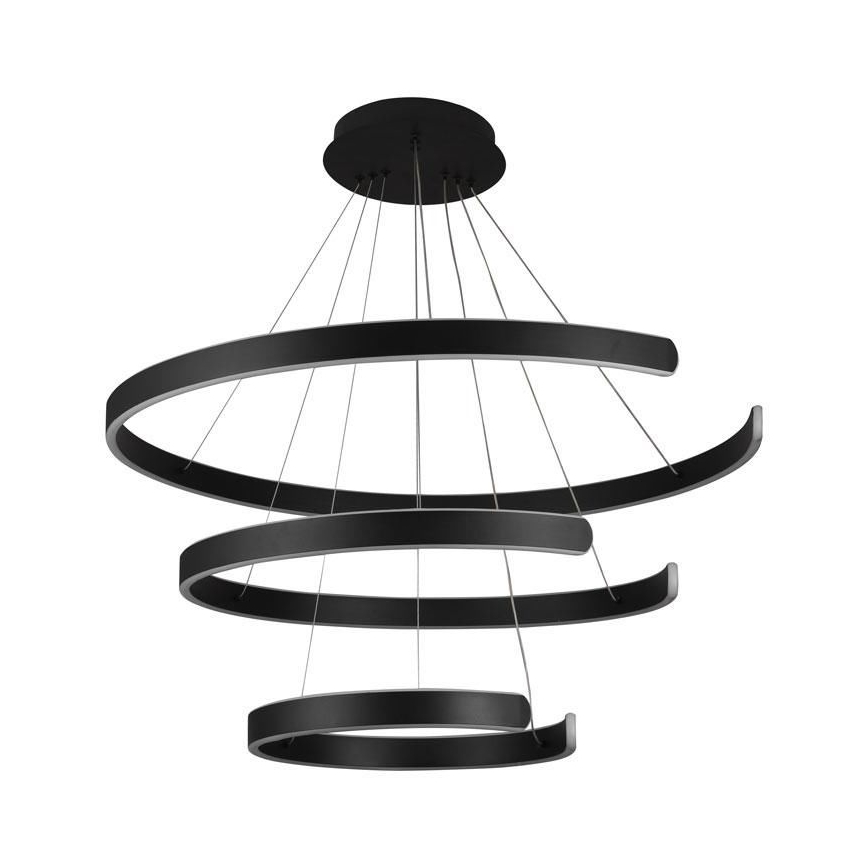 LED Aptumšojama lustra ar auklu LED/220W/230V 3000-6500K d. 80 cm + tālvadības pults
