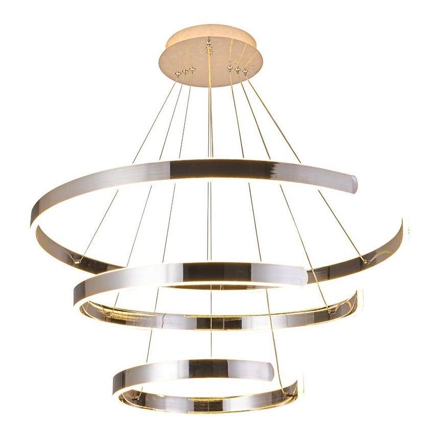LED Aptumšojama lustra ar auklu LED/220W/230V 3000-6500K + tālvadības pults