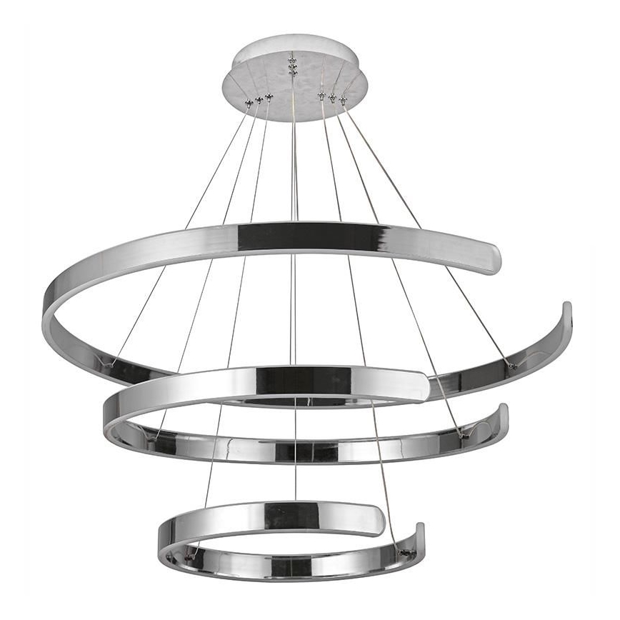LED Aptumšojama lustra ar auklu LED/220W/230V 3000-6500K + tālvadības pults
