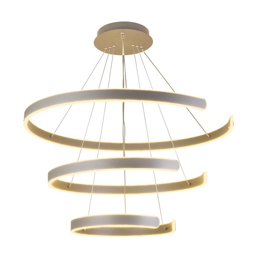 LED Aptumšojama lustra ar auklu LED/220W/230V 3000-6500K + tālvadības pults