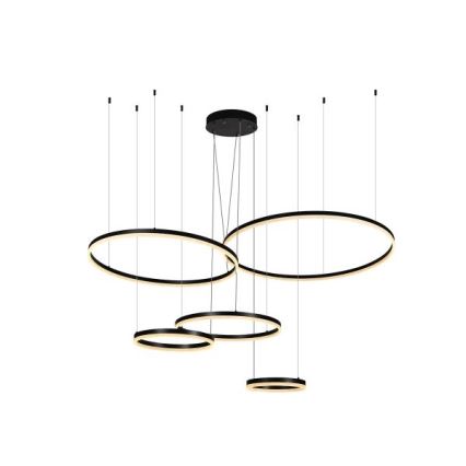 LED Aptumšojama lustra ar auklu LED/220W/230V 3000-6500K d. 100 cm + tālvadības pults