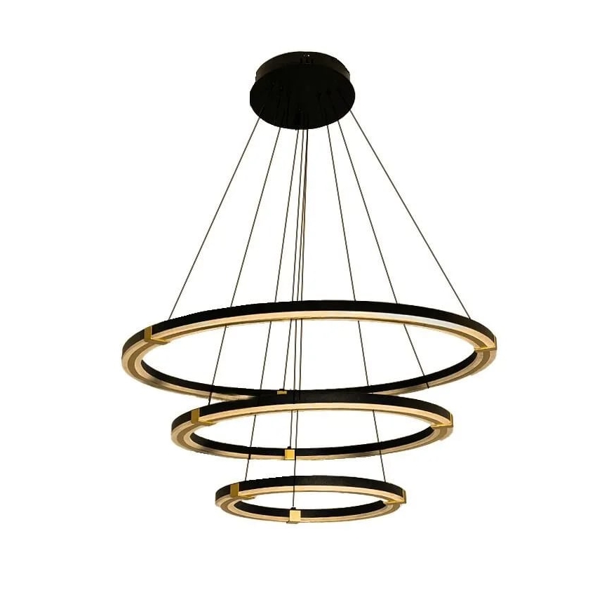 LED Aptumšojama lustra ar auklu LED/235W/230V 3000-6500K + tālvadības pults