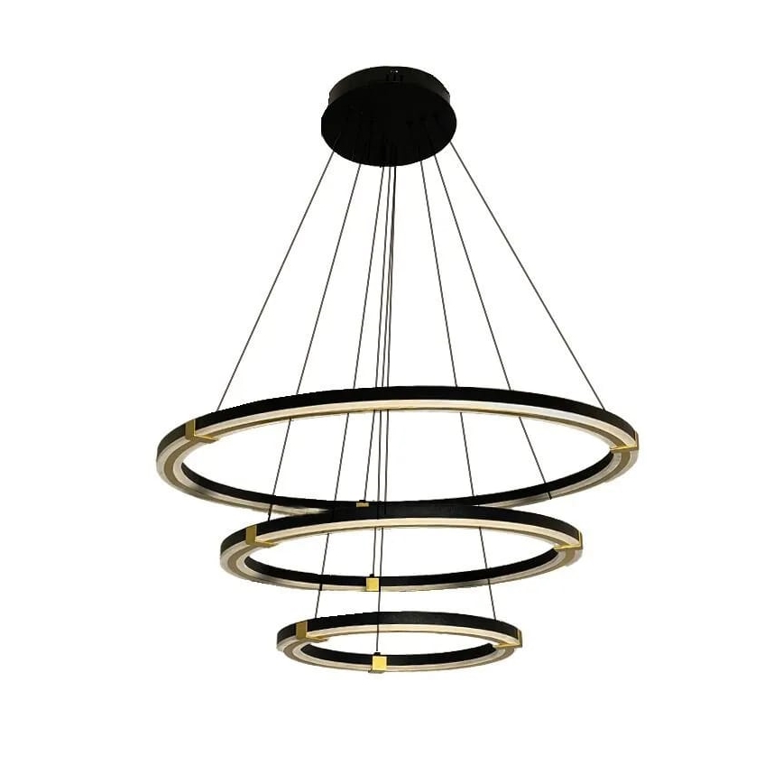 LED Aptumšojama lustra ar auklu LED/235W/230V 3000-6500K + tālvadības pults