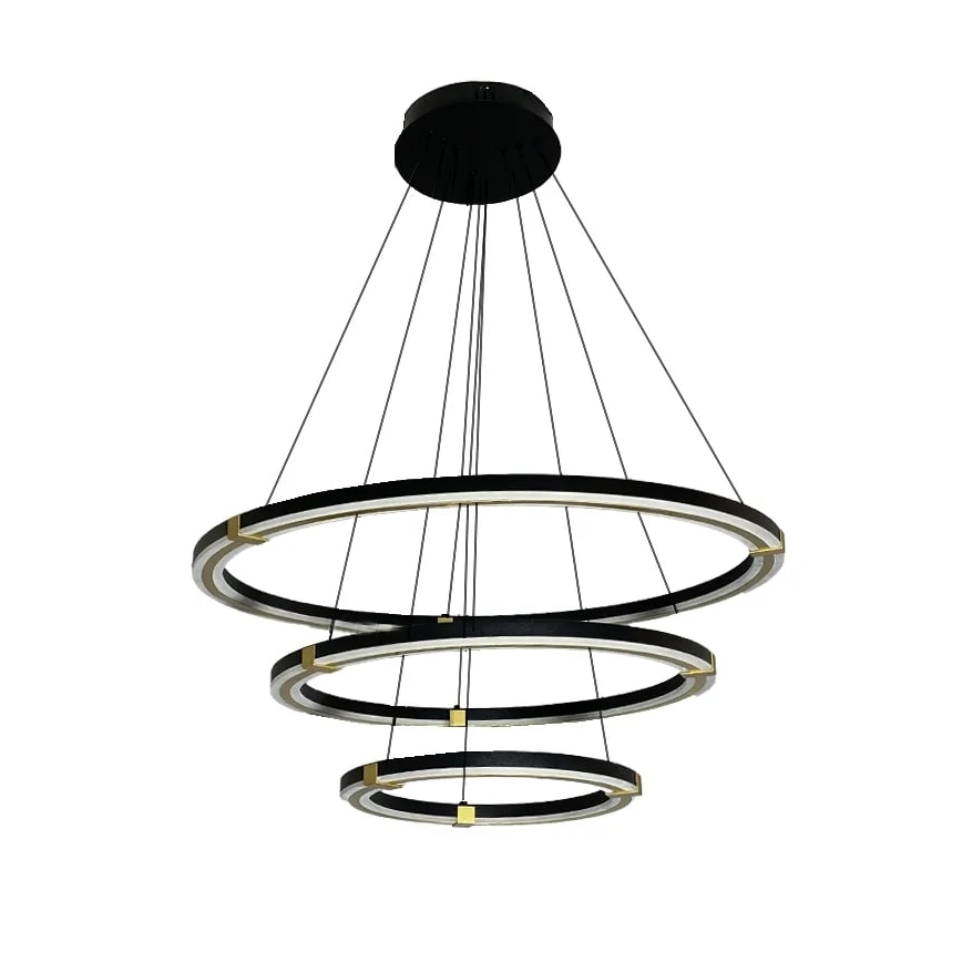 LED Aptumšojama lustra ar auklu LED/235W/230V 3000-6500K + tālvadības pults