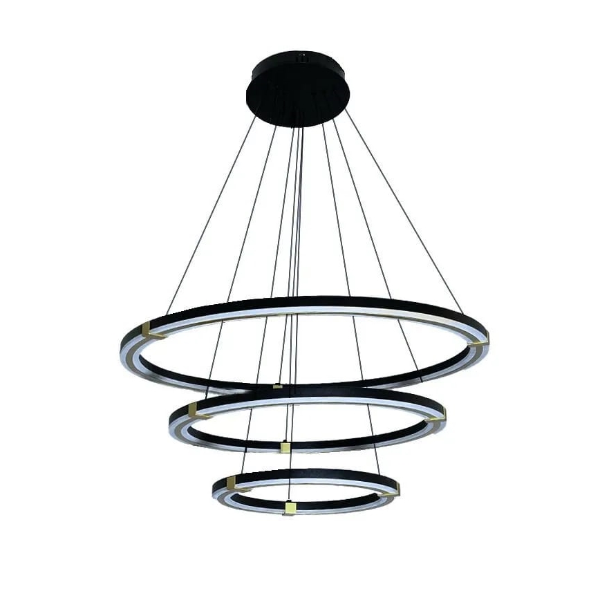 LED Aptumšojama lustra ar auklu LED/235W/230V 3000-6500K + tālvadības pults