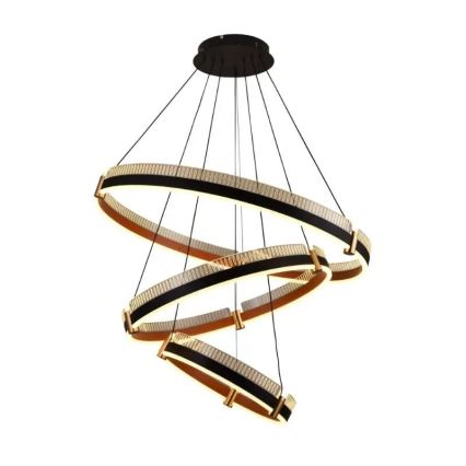 LED Aptumšojama lustra ar auklu LED/240W/230V 3000-6500K + tālvadības pults