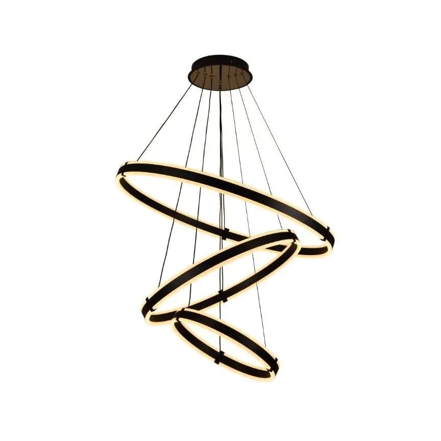 LED Aptumšojama lustra ar auklu LED/250W/230V 3000-6500K + tālvadības pults
