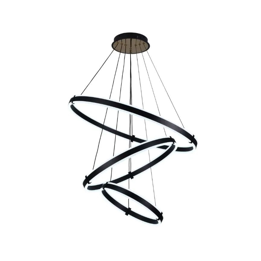 LED Aptumšojama lustra ar auklu LED/250W/230V 3000-6500K + tālvadības pults