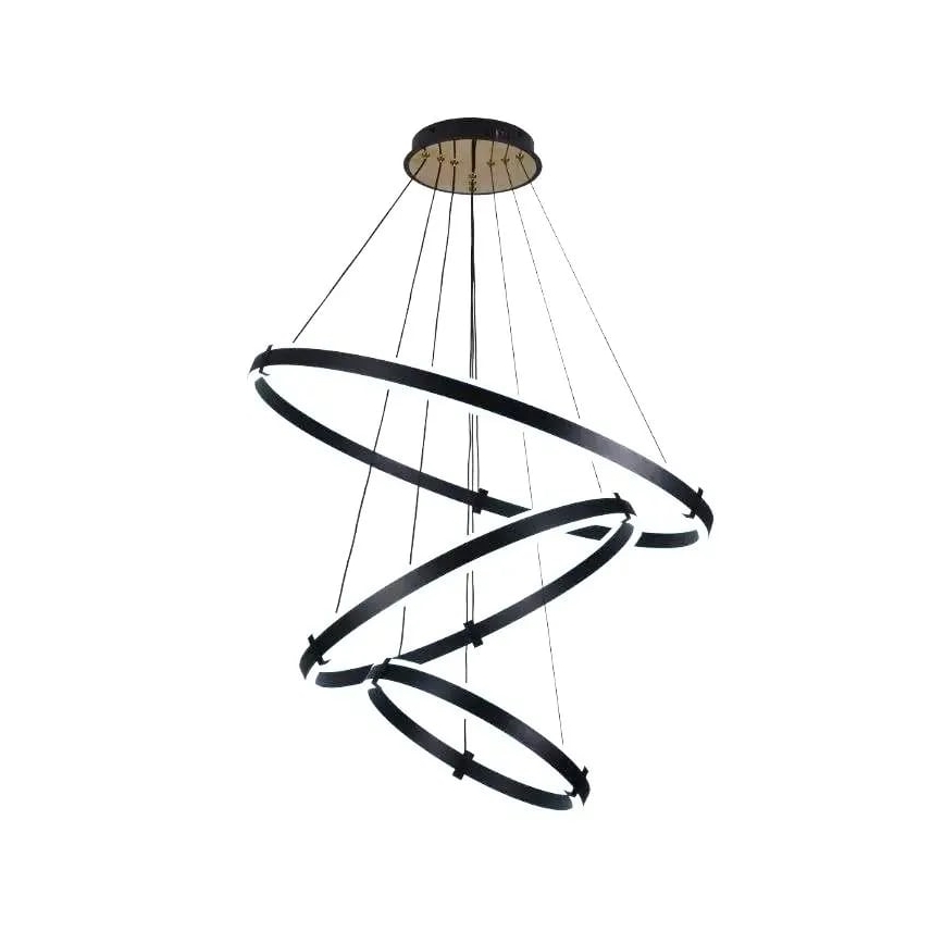 LED Aptumšojama lustra ar auklu LED/250W/230V 3000-6500K + tālvadības pults