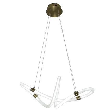 LED Aptumšojama lustra ar auklu LED/25W/230V 3000-6500K + tālvadības pults