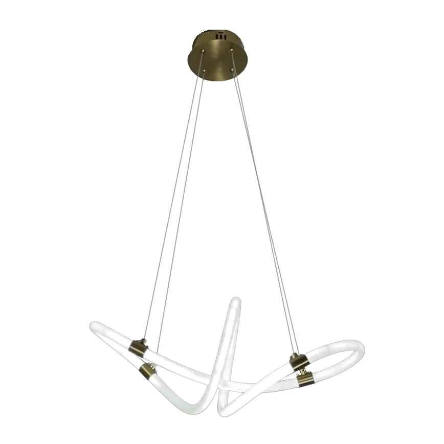 LED Aptumšojama lustra ar auklu LED/25W/230V 3000-6500K + tālvadības pults