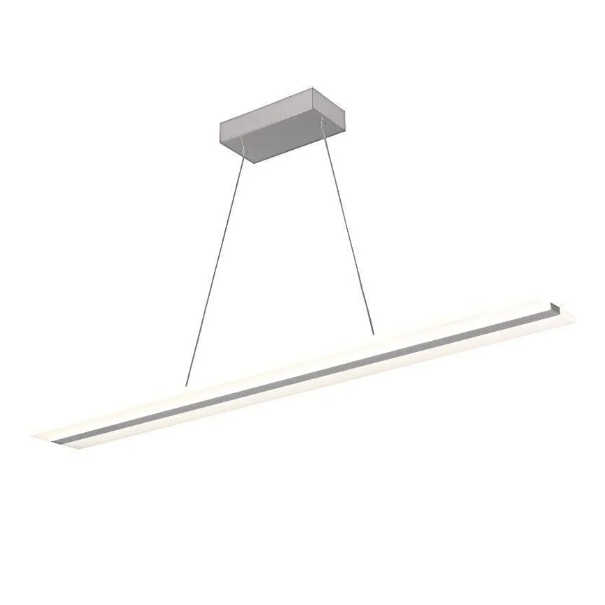 LED Aptumšojama lustra ar auklu LED/40W/230V 3000-6500K balta + tālvadības pults