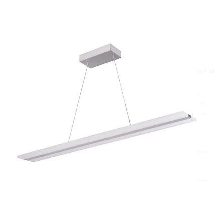 LED Aptumšojama lustra ar auklu LED/40W/230V 3000-6500K balta + tālvadības pults