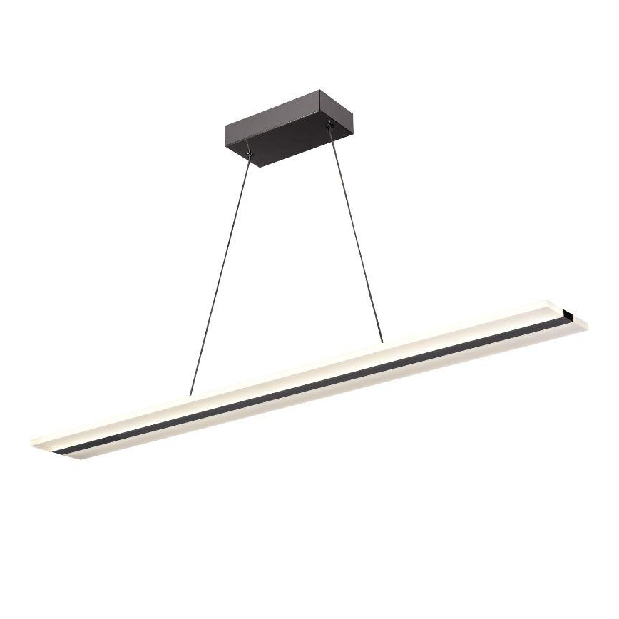 LED Aptumšojama lustra ar auklu LED/40W/230V 3000-6500K hroms + tālvadības pults