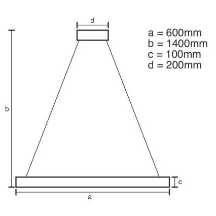 LED Aptumšojama kristāla lustra ar auklu LED/40W/230V 3000-6500K hroms/zelta + tālvadības pults