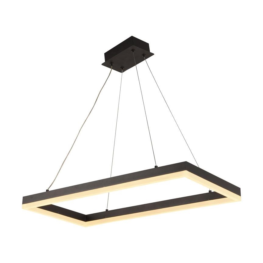 LED Aptumšojama lustra ar auklu LED/40W/230V 3000-6500K + tālvadības pults