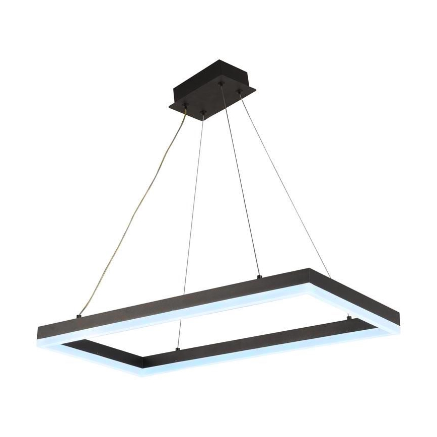 LED Aptumšojama lustra ar auklu LED/40W/230V 3000-6500K + tālvadības pults