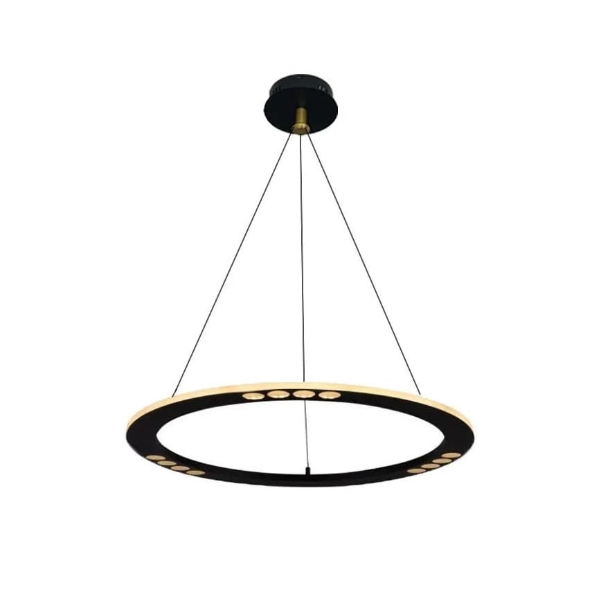 LED Aptumšojama lustra ar auklu LED/40W/230V 3000-6500K + tālvadības pults