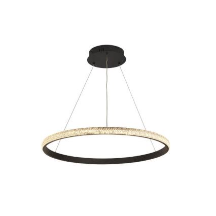 LED Aptumšojama lustra ar auklu LED/40W/230V 3000-6500K d. 60 cm + tālvadības pults