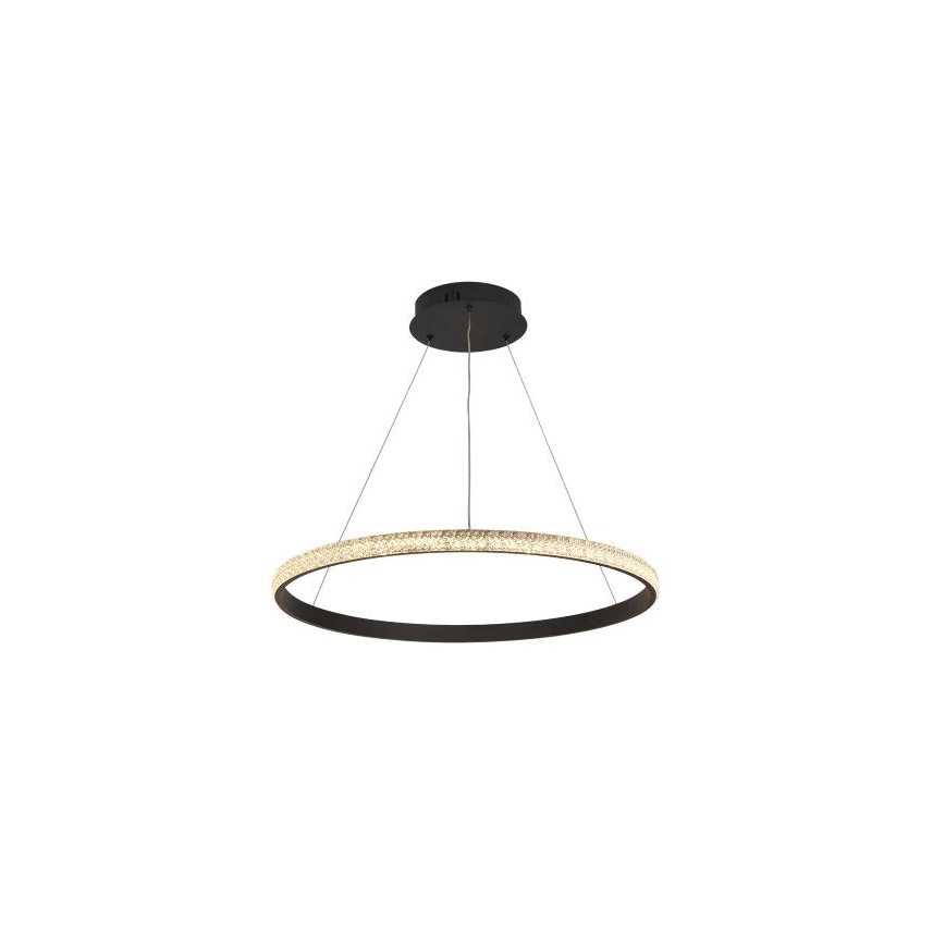 LED Aptumšojama lustra ar auklu LED/40W/230V 3000-6500K d. 60 cm + tālvadības pults