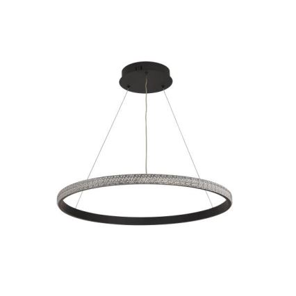 LED Aptumšojama lustra ar auklu LED/40W/230V 3000-6500K d. 60 cm + tālvadības pults