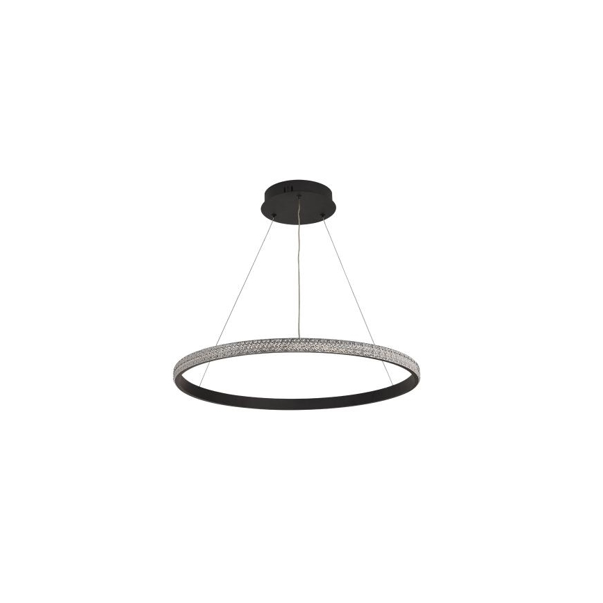 LED Aptumšojama lustra ar auklu LED/40W/230V 3000-6500K d. 60 cm + tālvadības pults