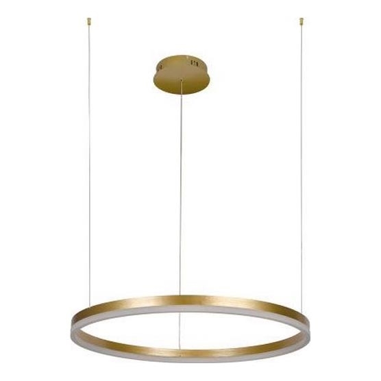 LED Aptumšojama lustra ar auklu LED/42W/230V 3000-6500K d. 60 cm + tālvadības pults
