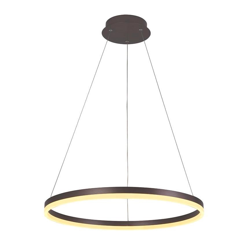 LED Aptumšojama lustra ar auklu LED/42W/230V 3000-6500K d. 60 cm + tālvadības pults