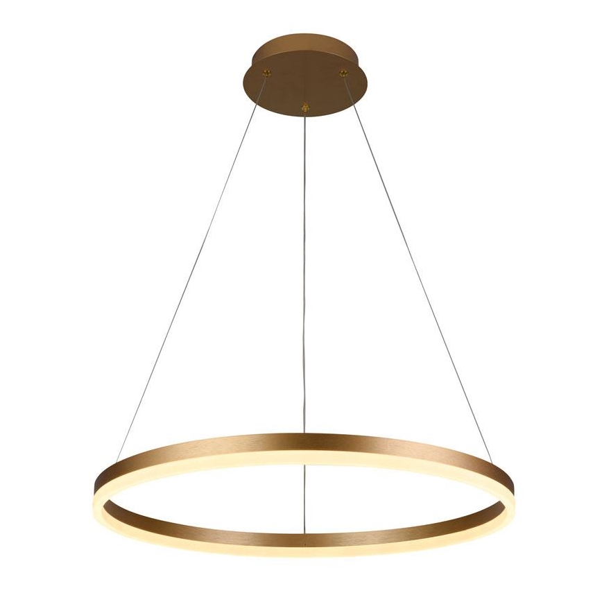 LED Aptumšojama lustra ar auklu LED/42W/230V 3000-6500K d. 60 cm + tālvadības pults