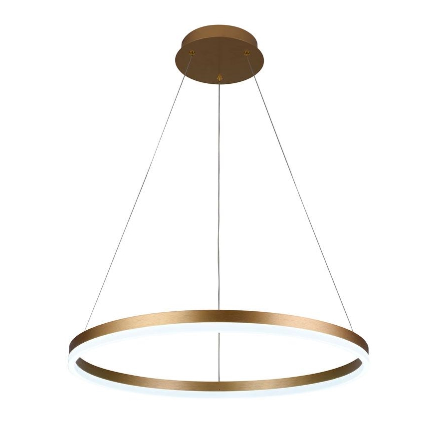 LED Aptumšojama lustra ar auklu LED/42W/230V 3000-6500K d. 60 cm + tālvadības pults
