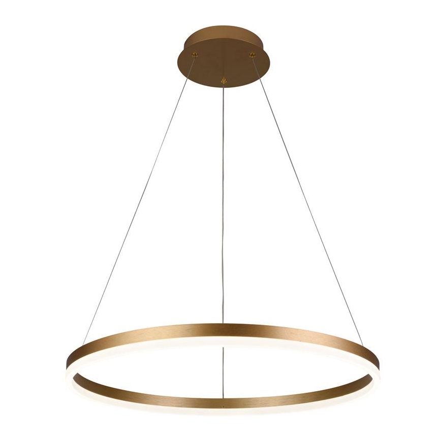 LED Aptumšojama lustra ar auklu LED/42W/230V 3000-6500K d. 60 cm + tālvadības pults