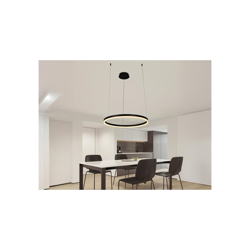 LED Aptumšojama lustra ar auklu LED/42W/230V 3000-6500K + tālvadības pults