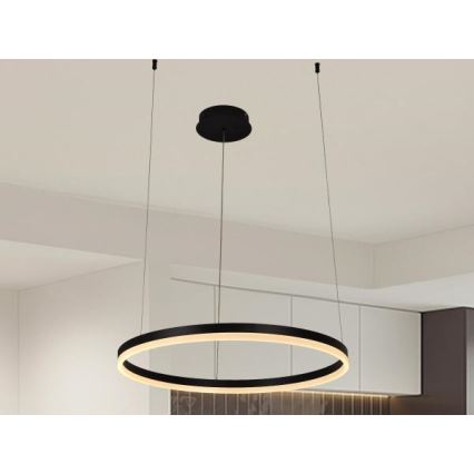 LED Aptumšojama lustra ar auklu LED/42W/230V 3000-6500K + tālvadības pults