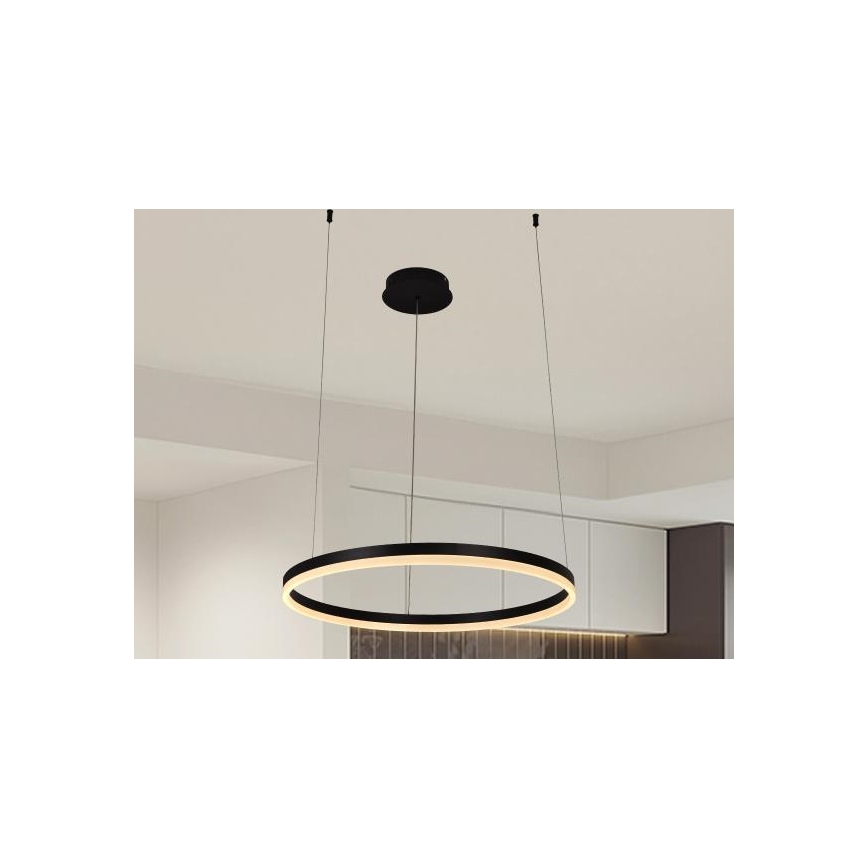 LED Aptumšojama lustra ar auklu LED/42W/230V 3000-6500K + tālvadības pults