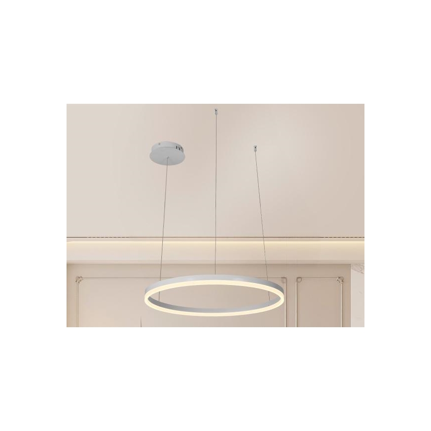 LED Aptumšojama lustra ar auklu LED/42W/230V 3000-6500K + tālvadības pults