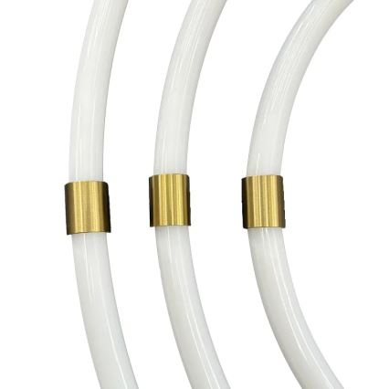 LED Aptumšojama lustra ar auklu LED/45W/230V 3000-6500K d. 80 cm + tālvadības pults