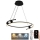 LED Aptumšojama lustra ar auklu LED/50W/230V 3000-6500K d. 60 cm + tālvadības pults