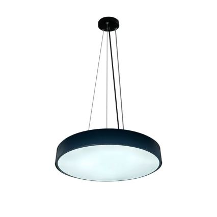 LED Aptumšojama lustra ar auklu LED/50W/230V 3000-6500K melna + tālvadības pults