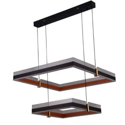 LED Aptumšojama lustra ar auklu LED/50W/230V 3000-6500K + tālvadības pults