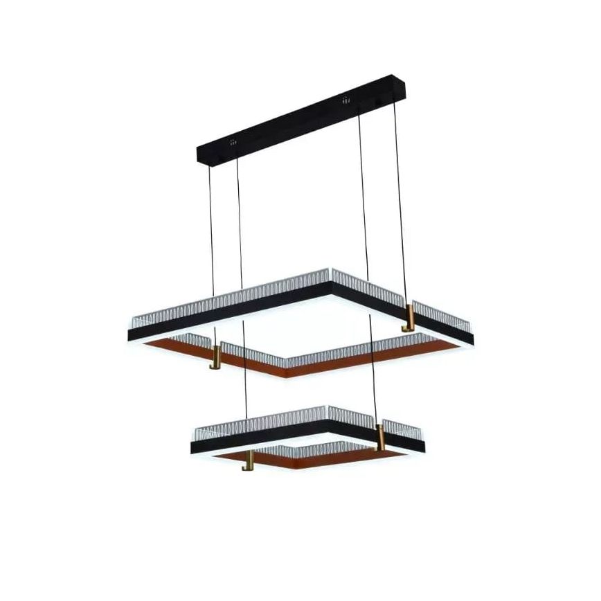 LED Aptumšojama lustra ar auklu LED/50W/230V 3000-6500K + tālvadības pults