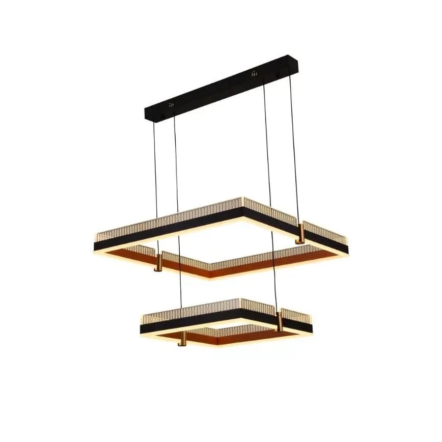 LED Aptumšojama lustra ar auklu LED/50W/230V 3000-6500K + tālvadības pults