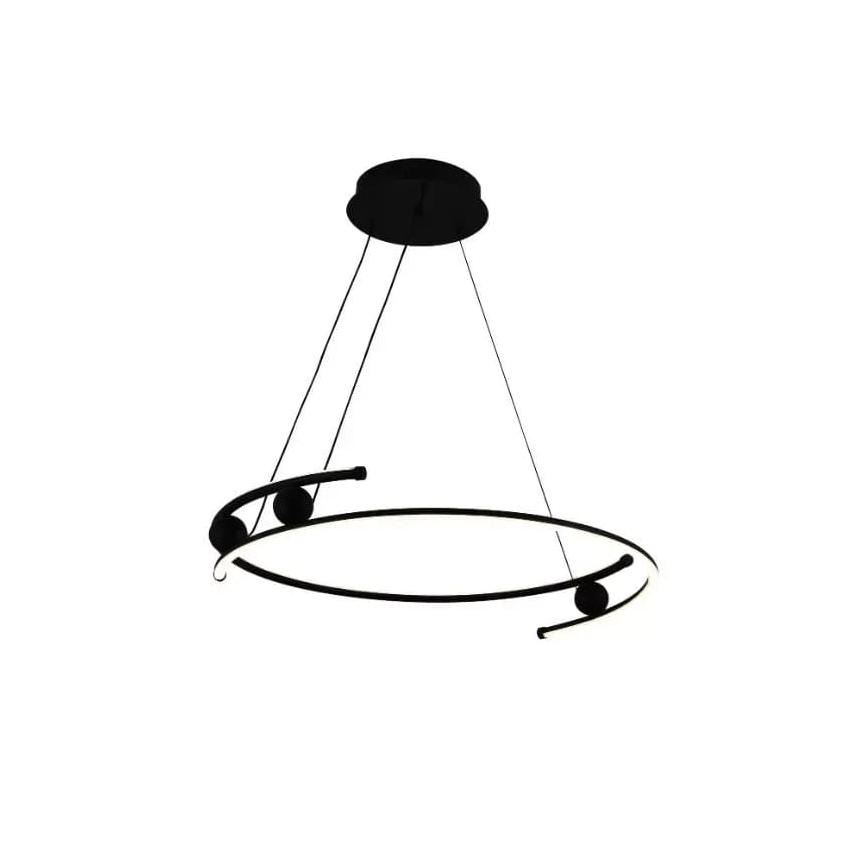 LED Aptumšojama lustra ar auklu LED/50W/230V 3000-6500K + tālvadības pults