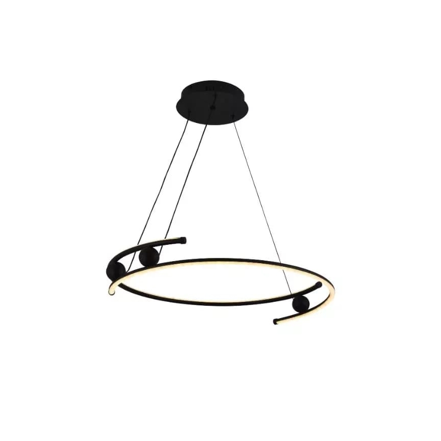 LED Aptumšojama lustra ar auklu LED/50W/230V 3000-6500K + tālvadības pults
