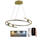 LED Aptumšojama lustra ar auklu LED/50W/230V 3000-6500K + tālvadības pults