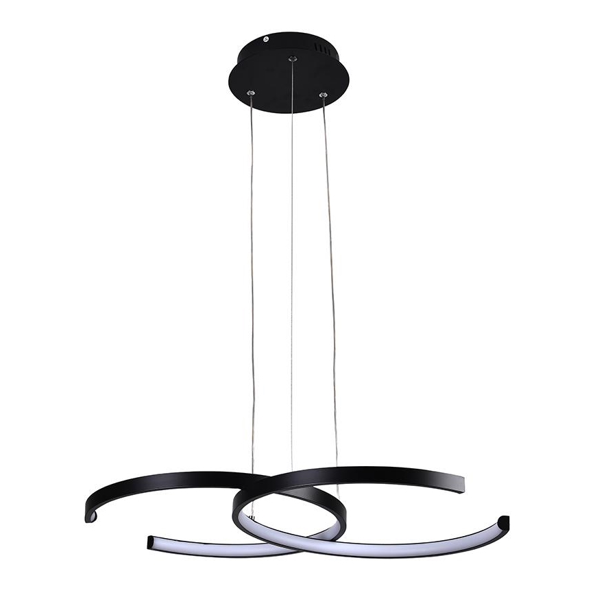 LED Aptumšojama lustra ar auklu LED/50W/230V 3000-6500K + tālvadības pults