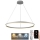 LED Aptumšojama lustra ar auklu LED/55W/230V 3000-6500K d. 80 cm + tālvadības pults