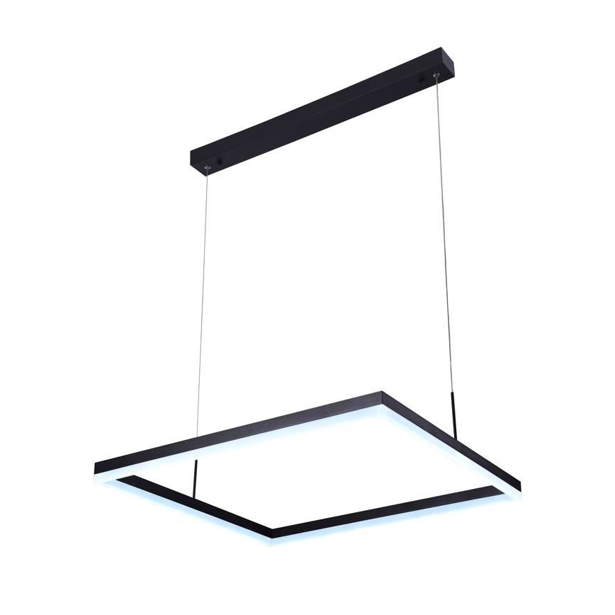 LED Aptumšojama lustra ar auklu LED/55W/230V 3000-6500K + tālvadības pults