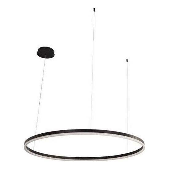 LED Aptumšojama lustra ar auklu LED/55W/230V 3000-6500K + tālvadības pults