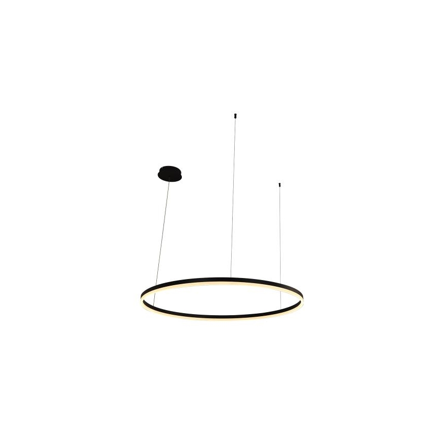 LED Aptumšojama lustra ar auklu LED/55W/230V 3000-6500K + tālvadības pults