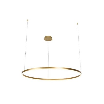 LED Aptumšojama lustra ar auklu LED/55W/230V 3000-6500K + tālvadības pults